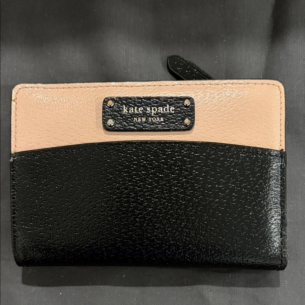 Kate Spade Black and Pink Wallet
